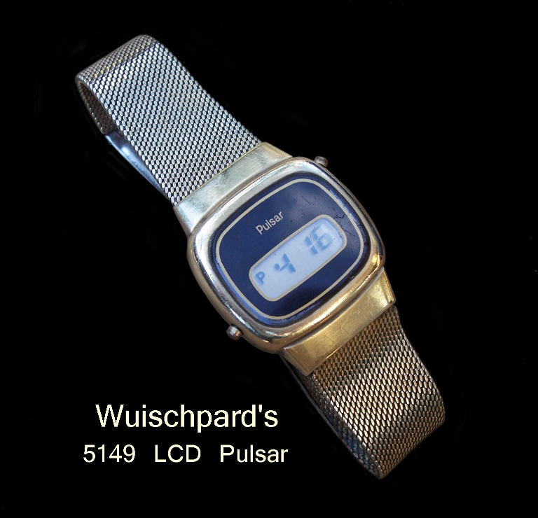 Pulsar lcd online watch